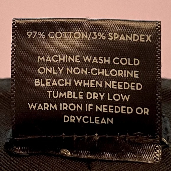 Anne Klein~Women’s Black Cropped Dress Pants~Size 14 Petite~Cotton/Spandex - Picture 8 of 8